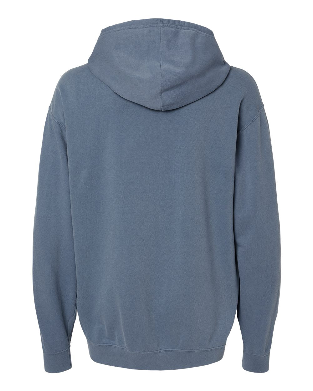 Lightweight Fleece Hooded Sweatshirt Blue Jean