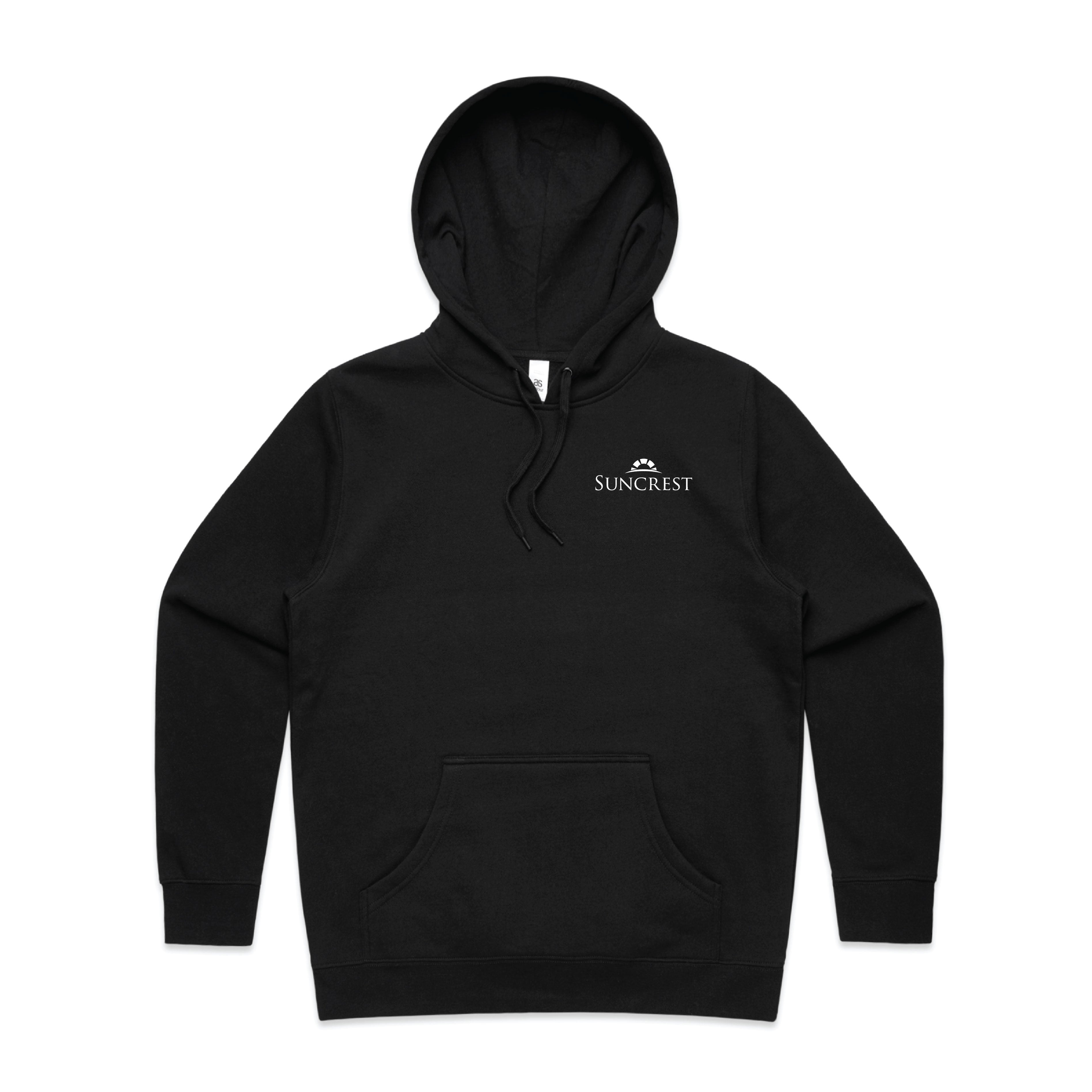 Womens Heavy Black Hood