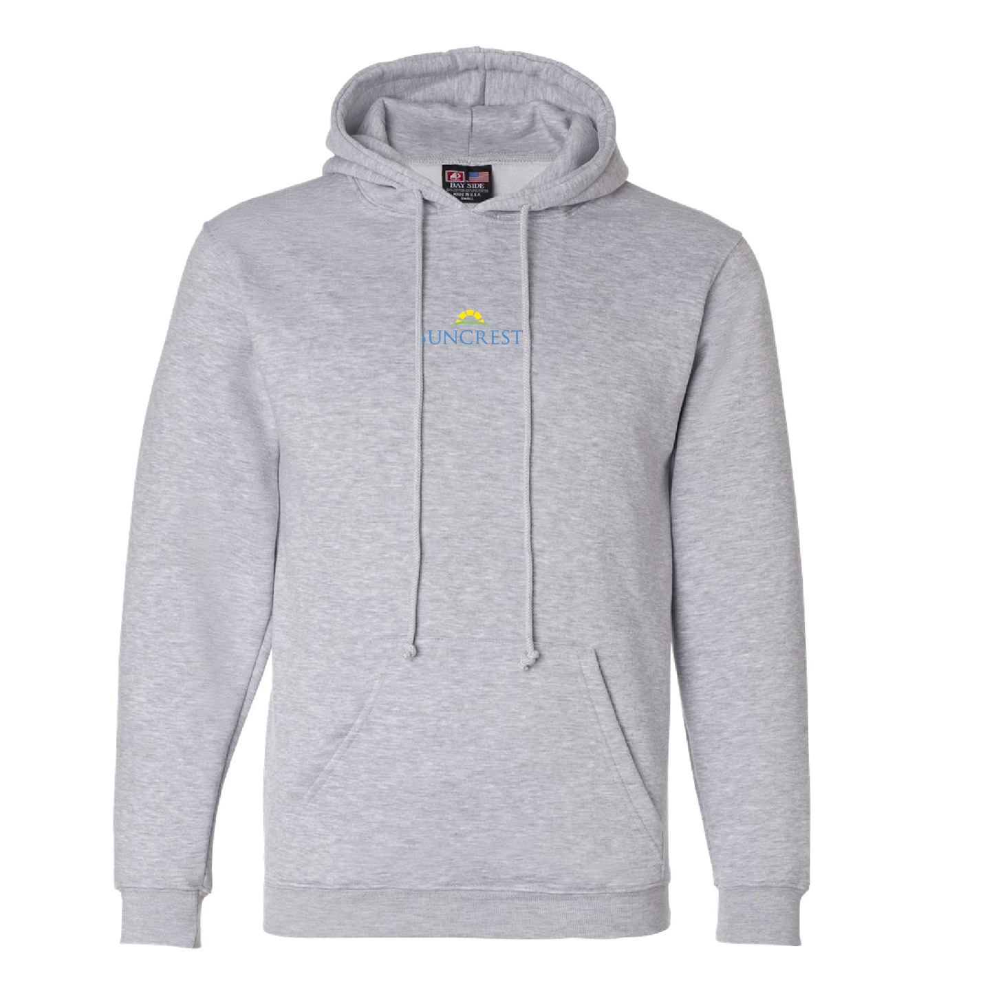 Bayside Dark Ash Hoodie Big