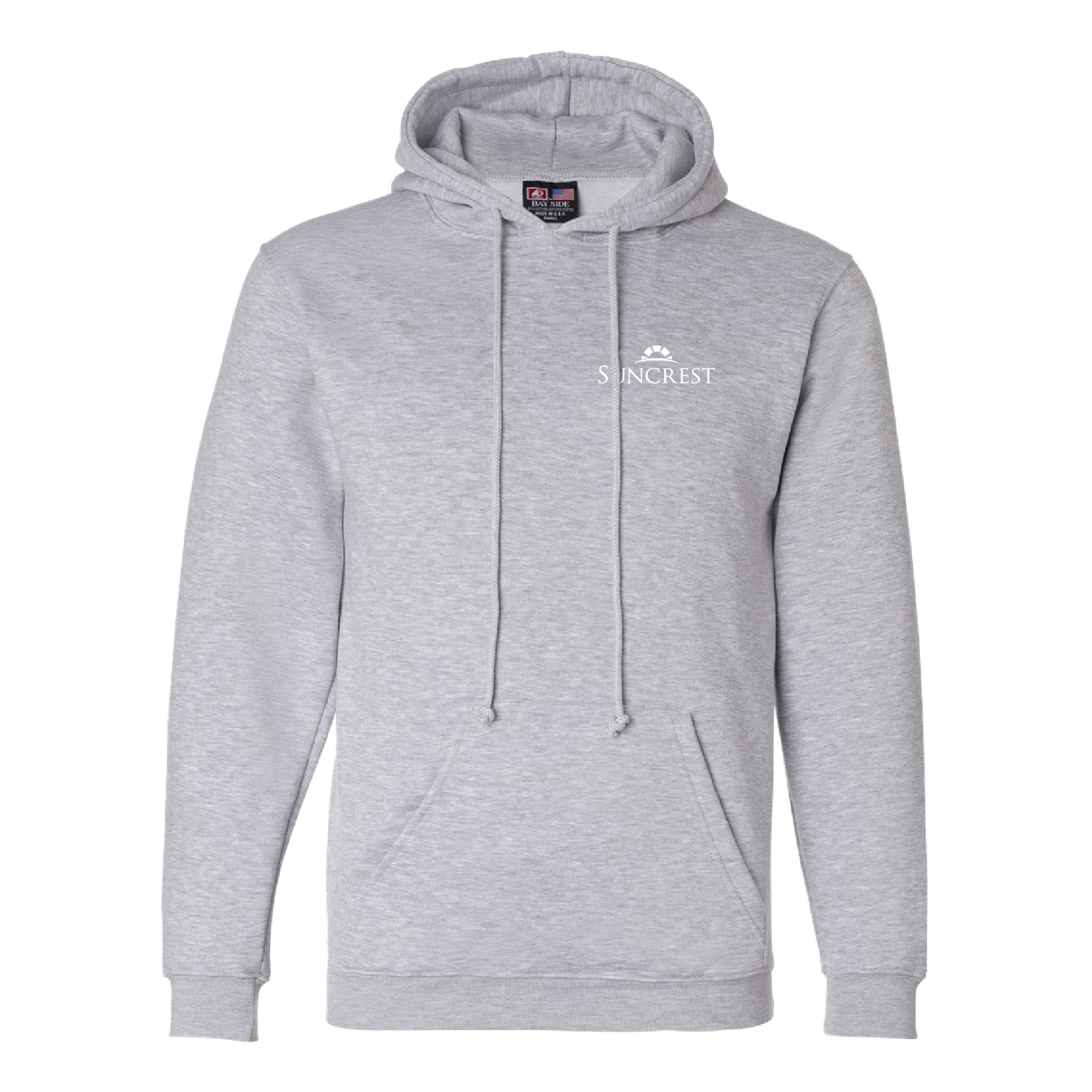 Bayside Dark Ash Hoodie Big