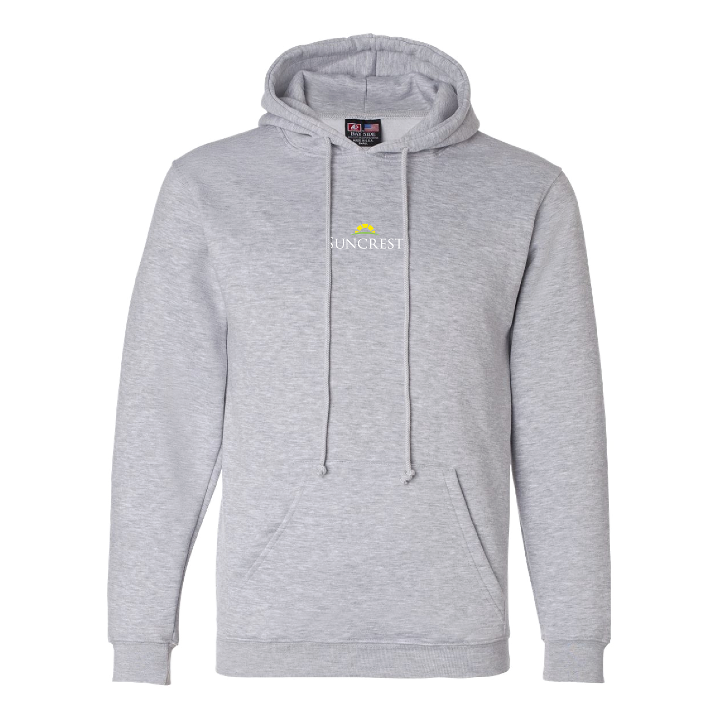 Bayside Dark Ash Hoodie Big