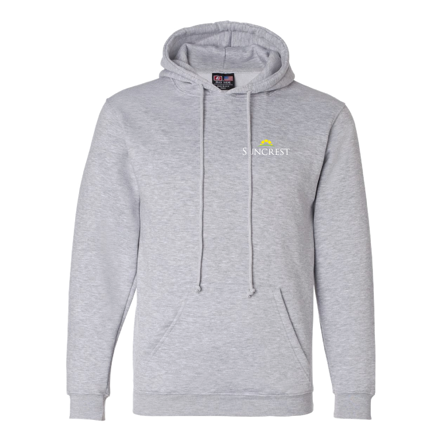 Bayside Dark Ash Hoodie Big