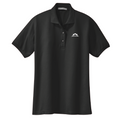 Black Lady's Slik Touch Polo