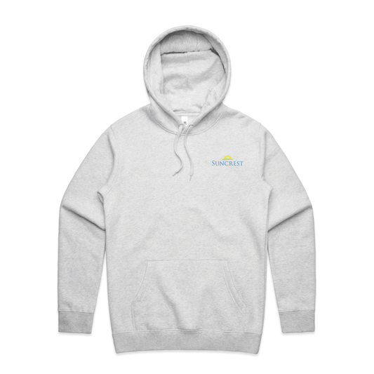 Stencil White Heather Hoodie