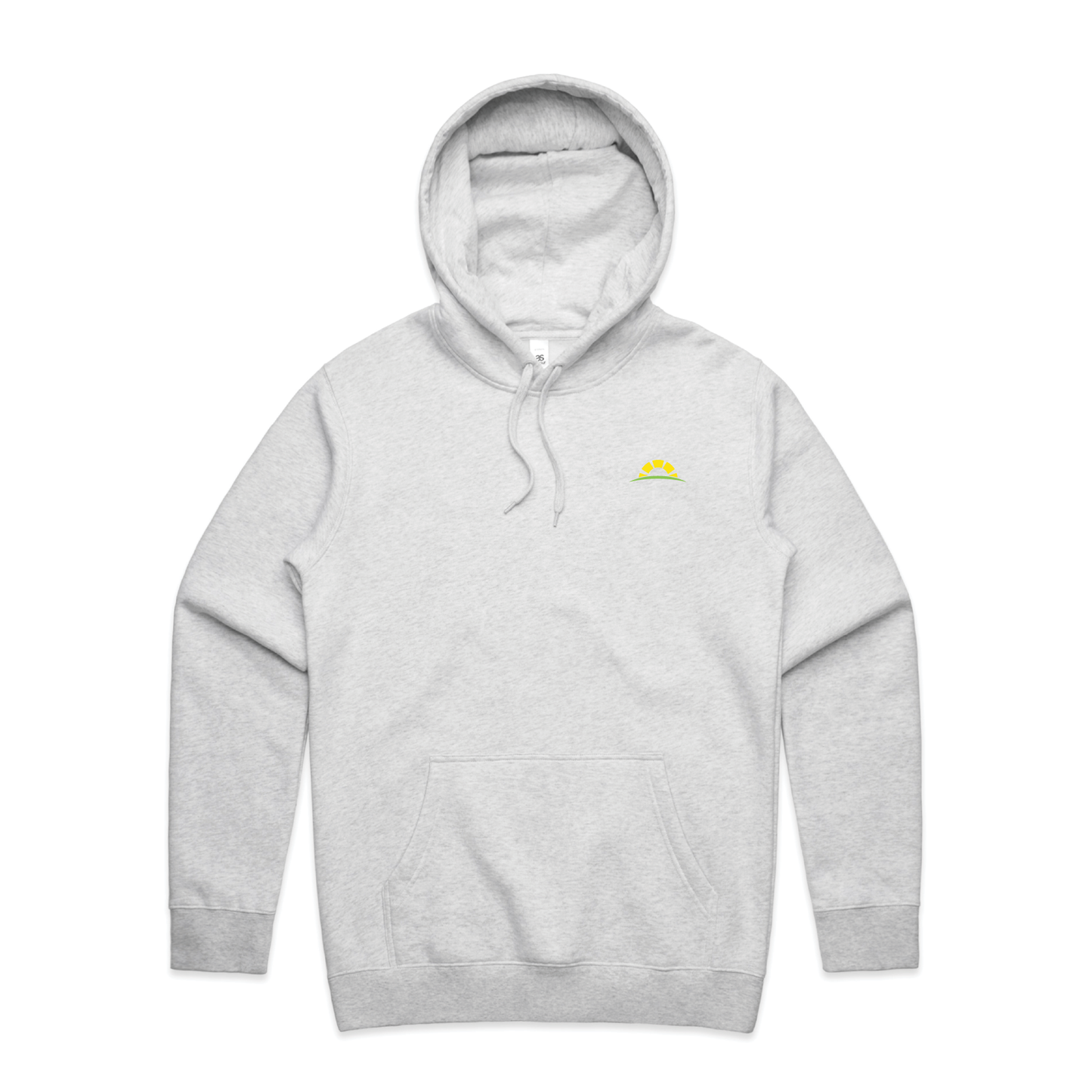 Stencil White Heather Hoodie