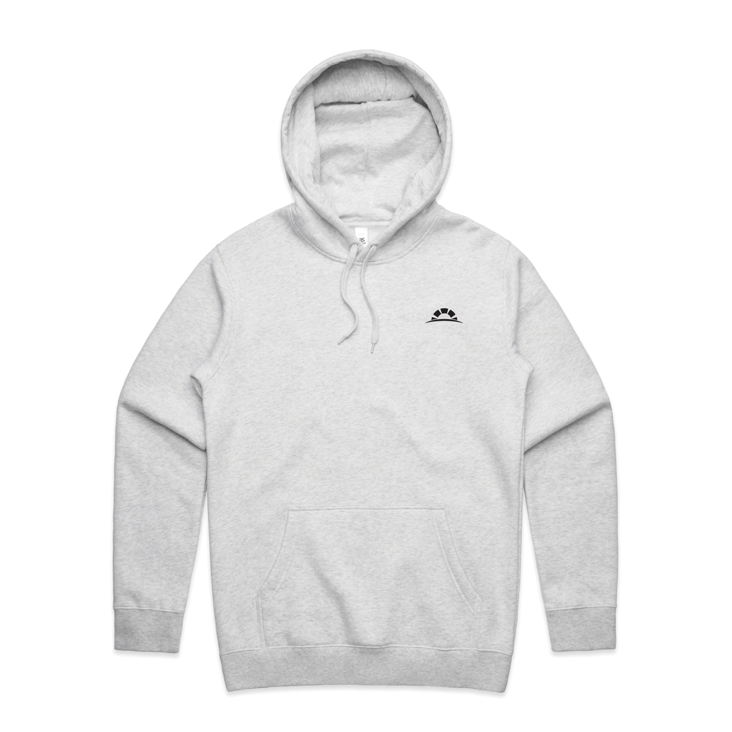 Stencil White Heather Hoodie