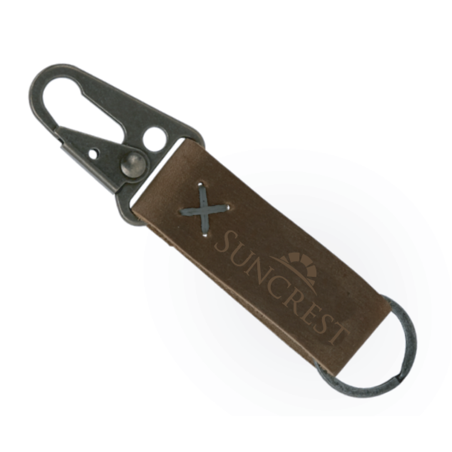 Suncrest Leather Keychain Admin