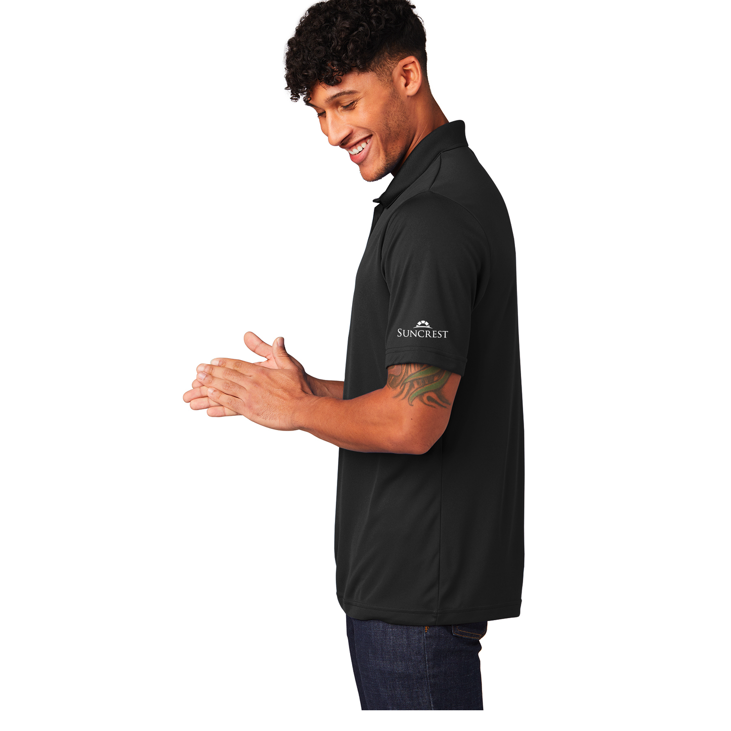 Sport-Tek Black Polo