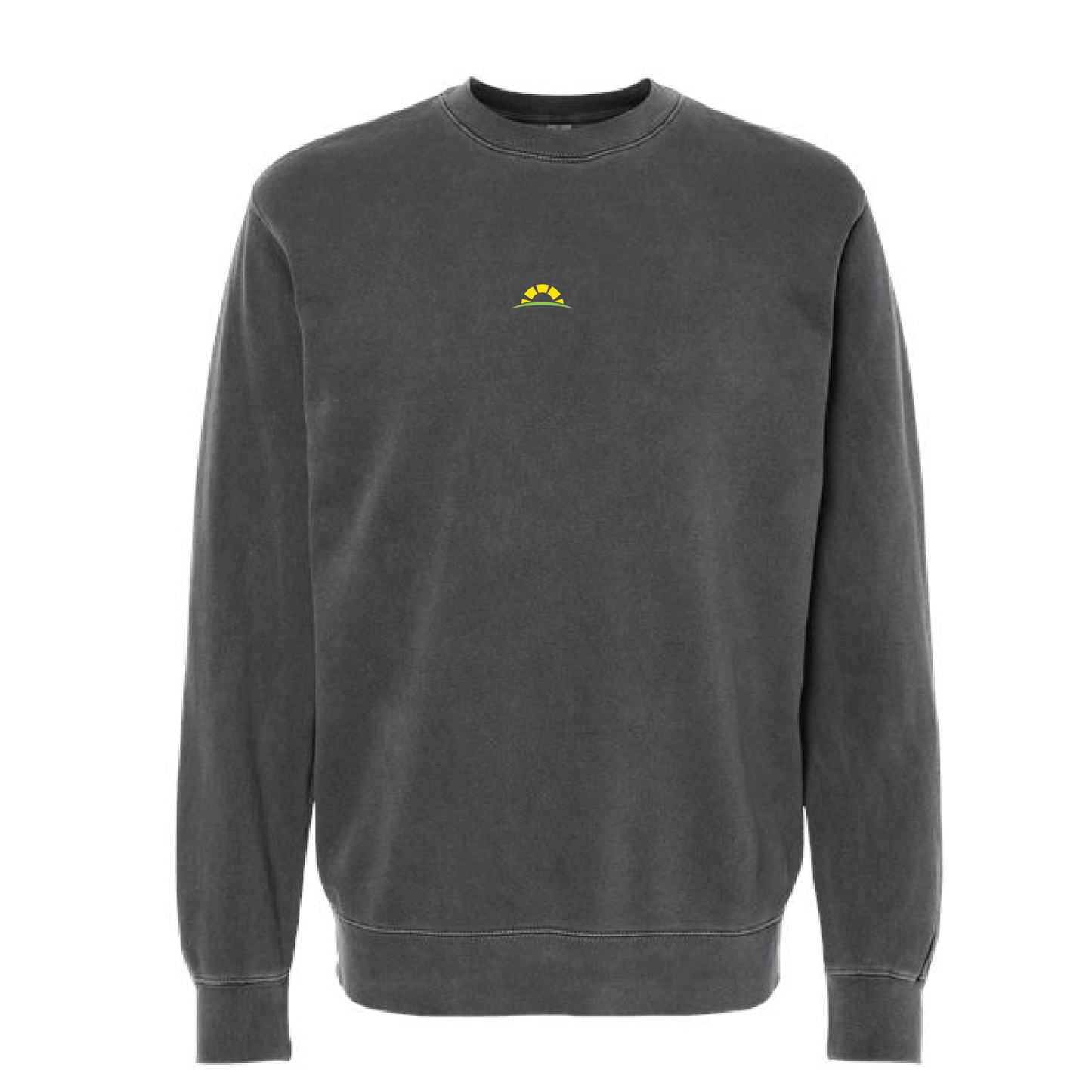 Dyed Black Crewneck