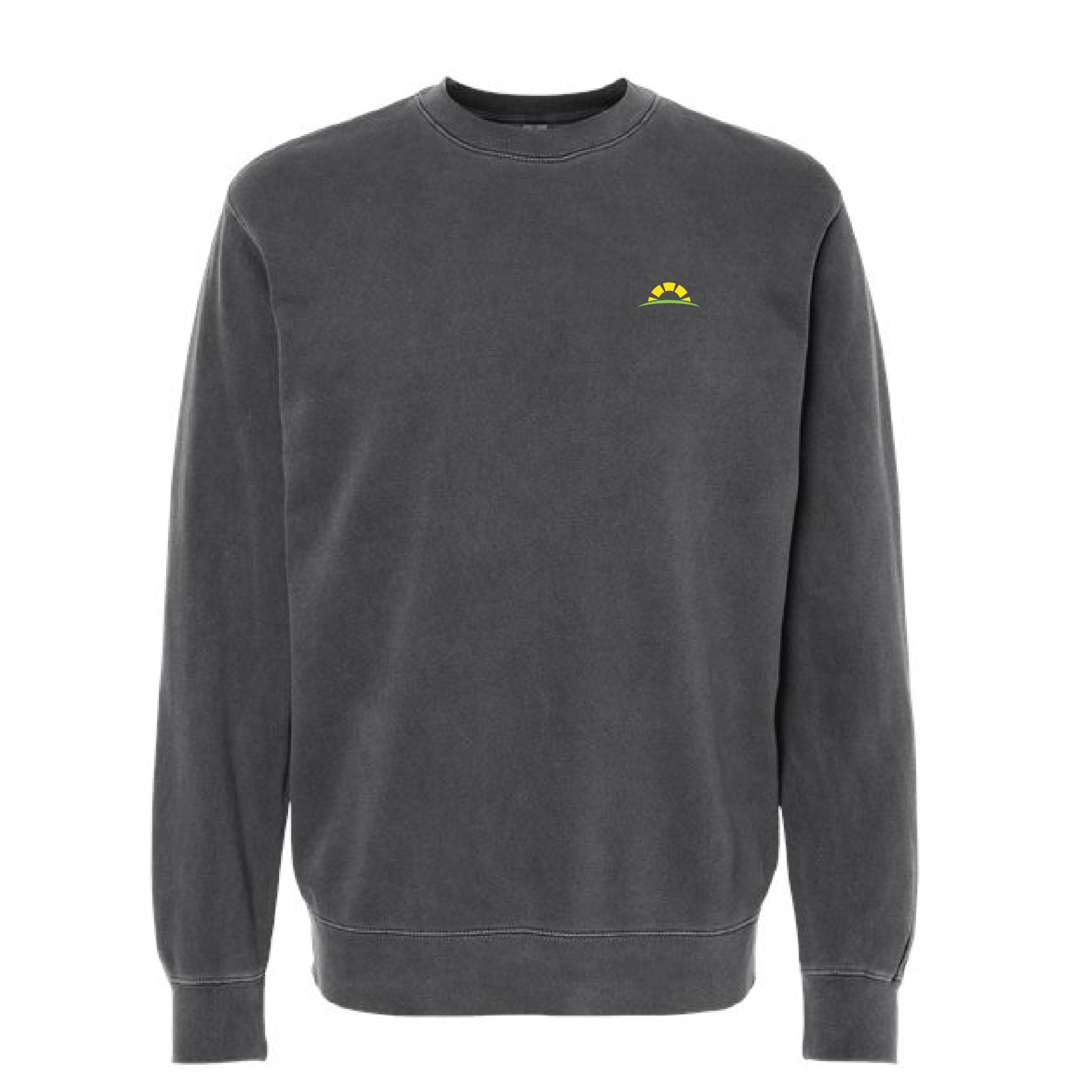 Dyed Black Crewneck