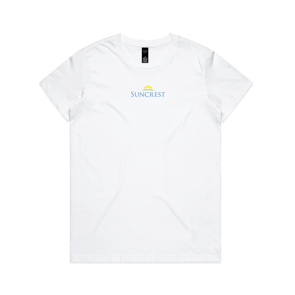 Womens Maple Tee White