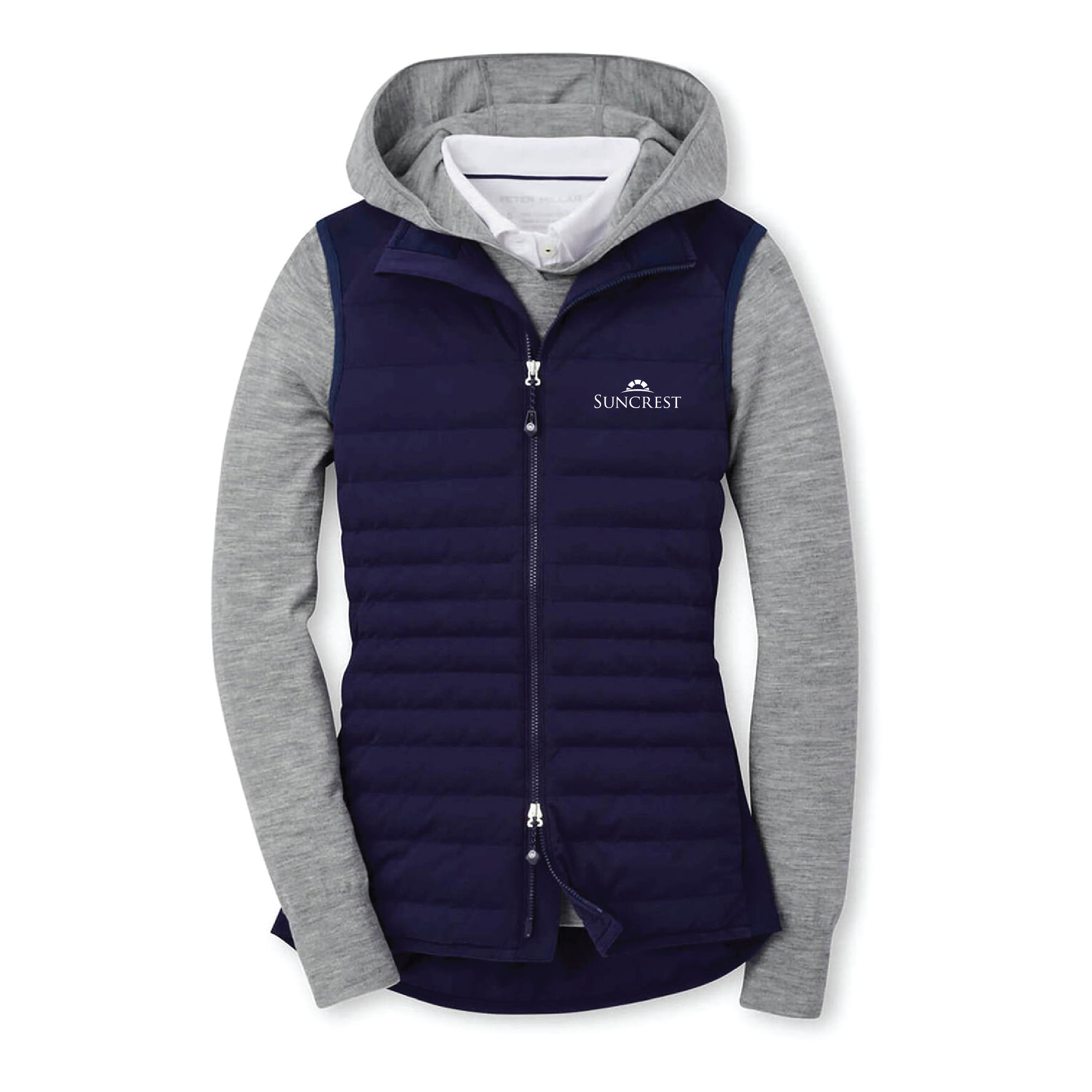Peter Millar Fuse Hybrid Vest Navy